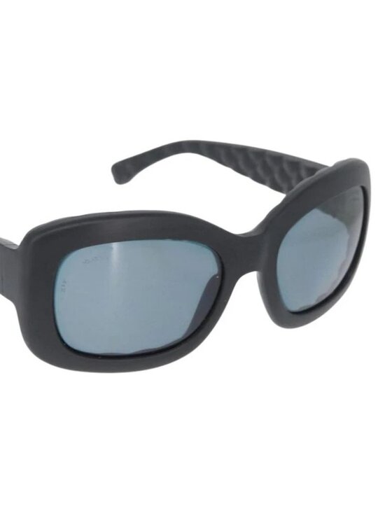 CHANEL Sunglasses plastic Black CC Auth ka2963 main image 12